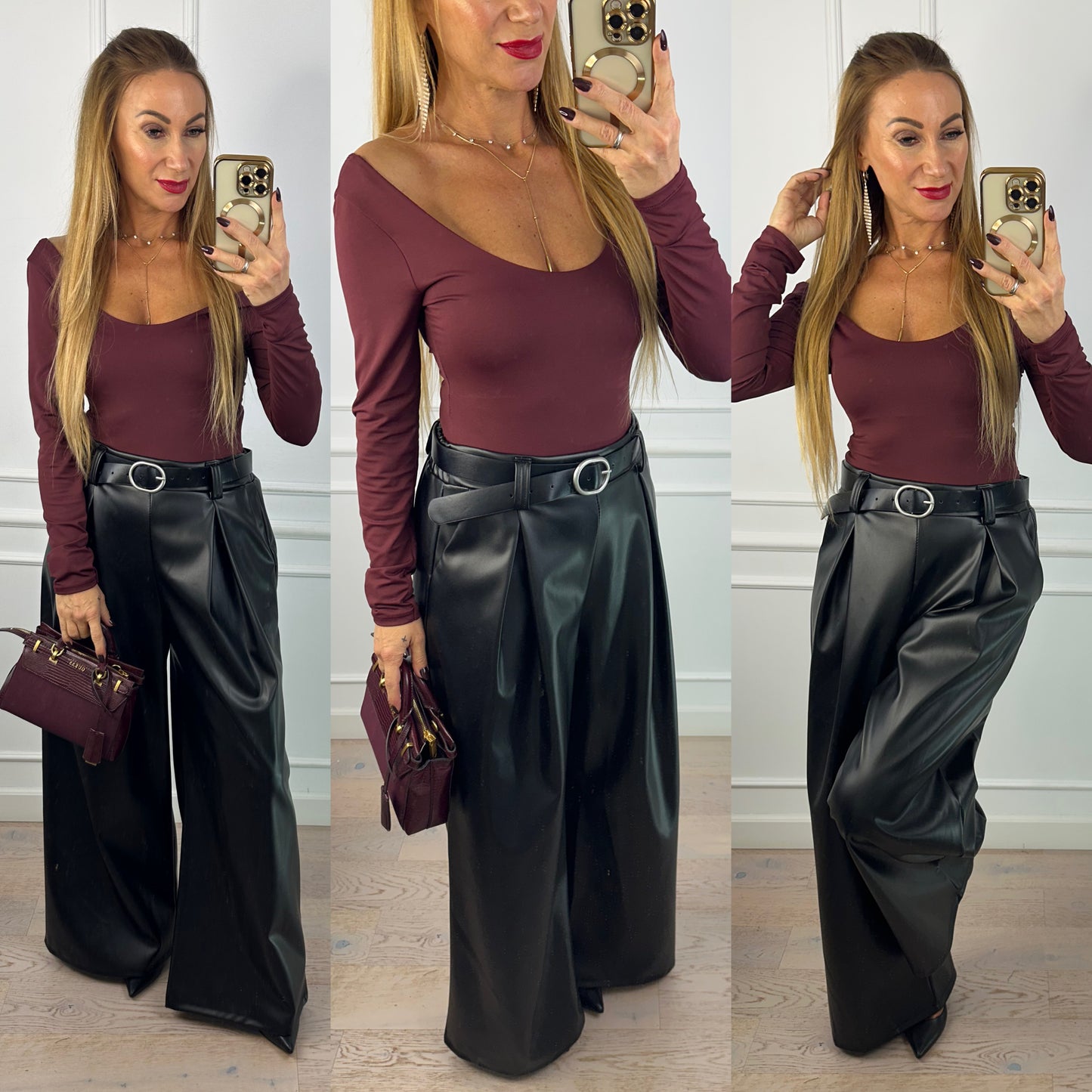 Body MAUDE / BURGUNDOWE