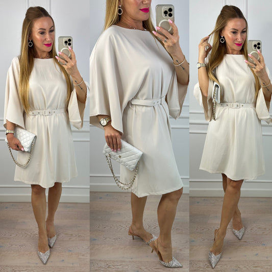 Sukienka CHARLOTTE / JASNY BEŻ