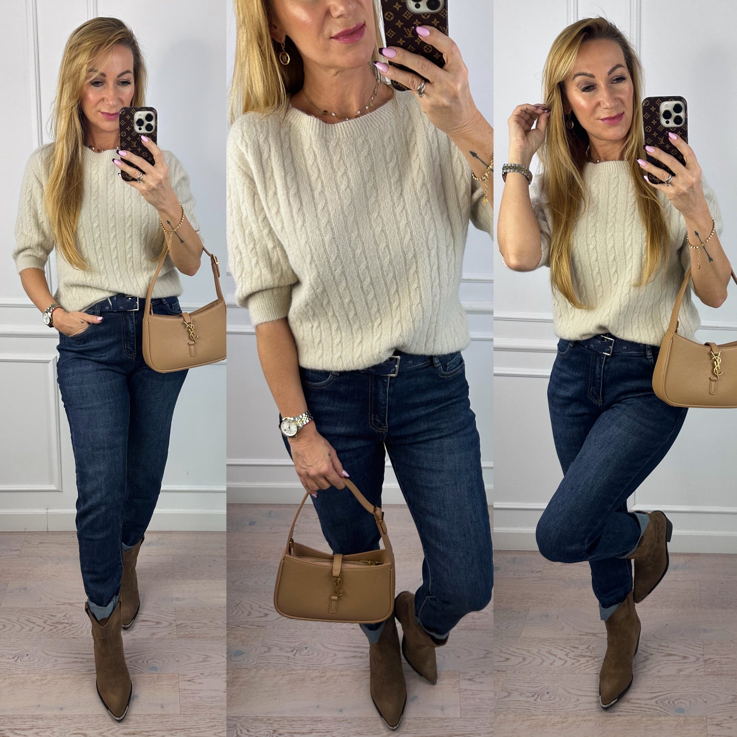 Sweter MATILDE / BEŻOWY