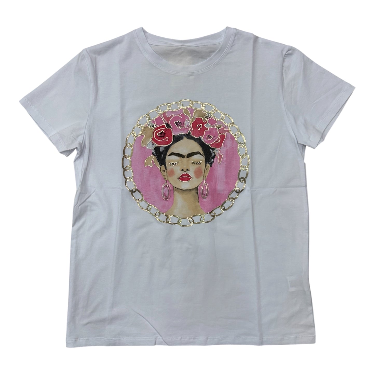 Bawełniany T-shirt FIN 20 / BIAŁY