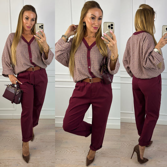 Bluzka ADINA / BORDOWA