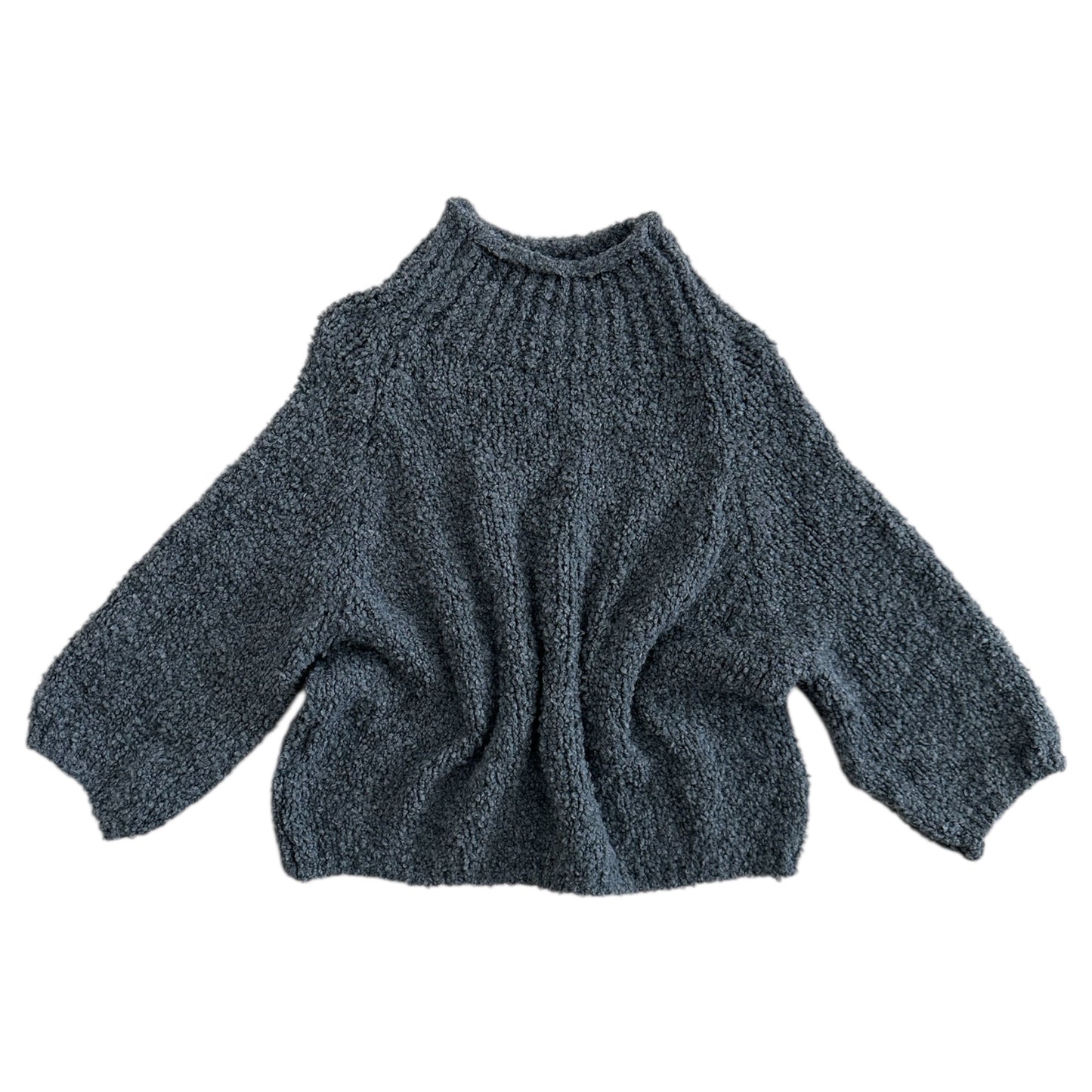 Sweter LUCY / STALOWY