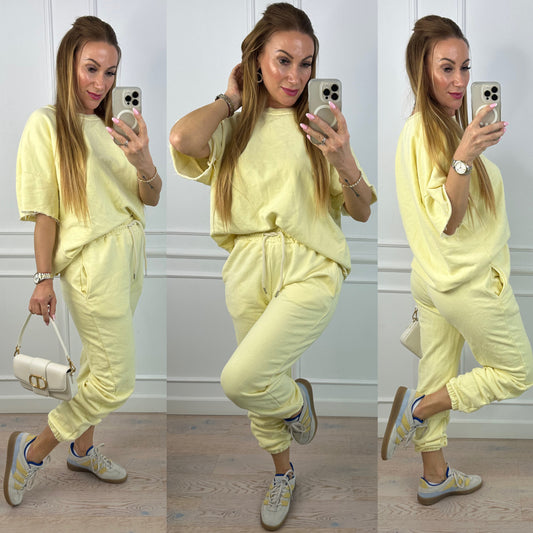 Komplet sportowy DAPHNEE / CYTRYNOWY