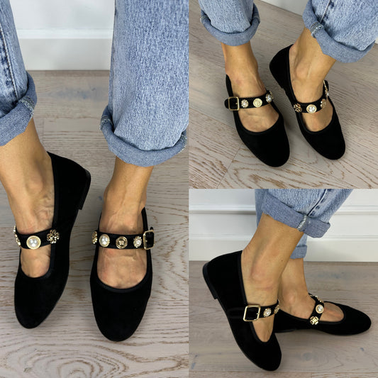 Baleriny MISTY / CZARNE