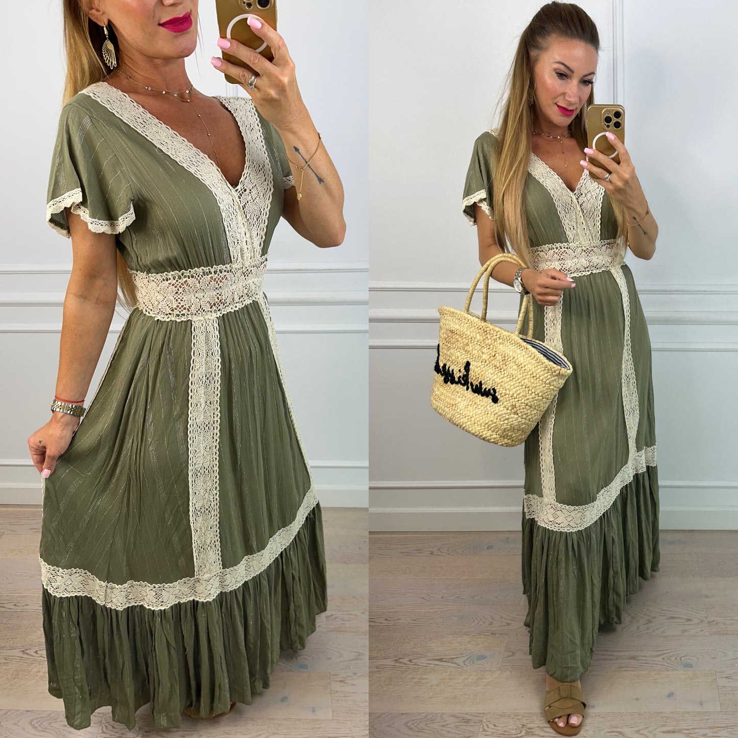 Sukienka LILIANNA / OLIVE
