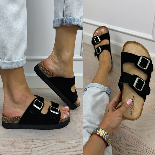 Klapki SHARON / BLACK