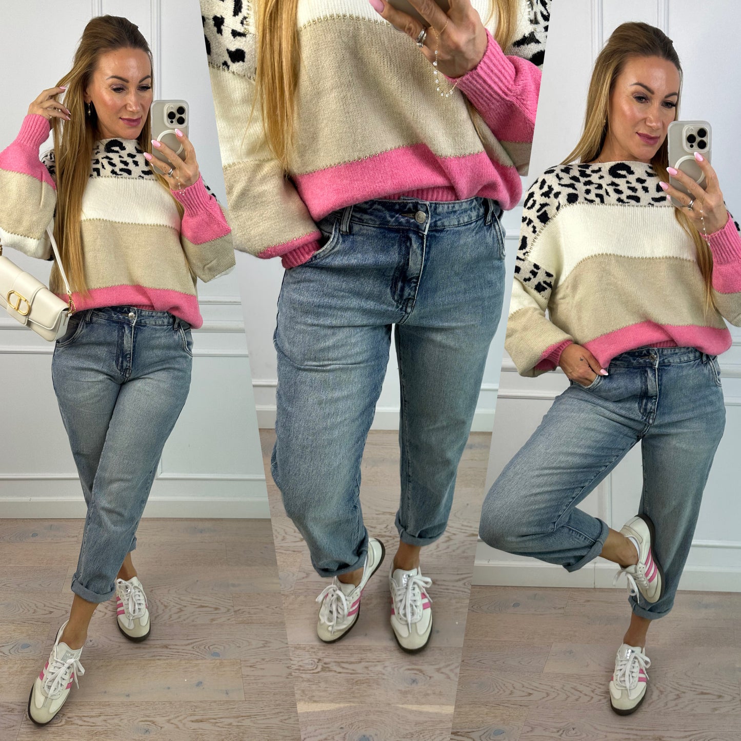 Spodnie BOYFRIEND LIOR / DIRTY BLUE