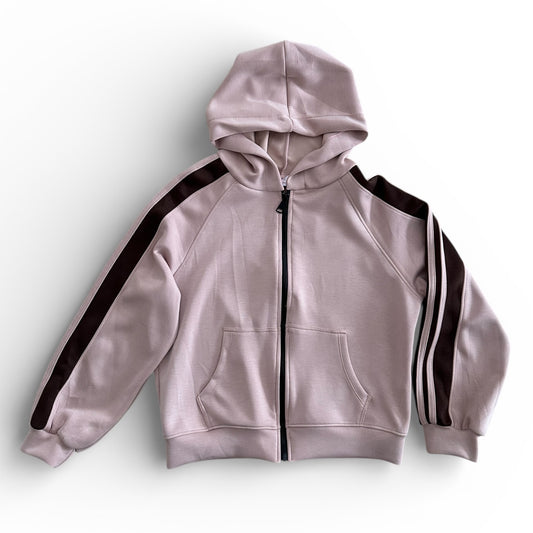 Bluza z kapturem NEVIRA / PUDROWY RÓŻ