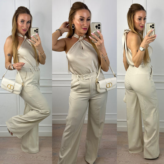 Bluzka DEBRI / BEŻOWA