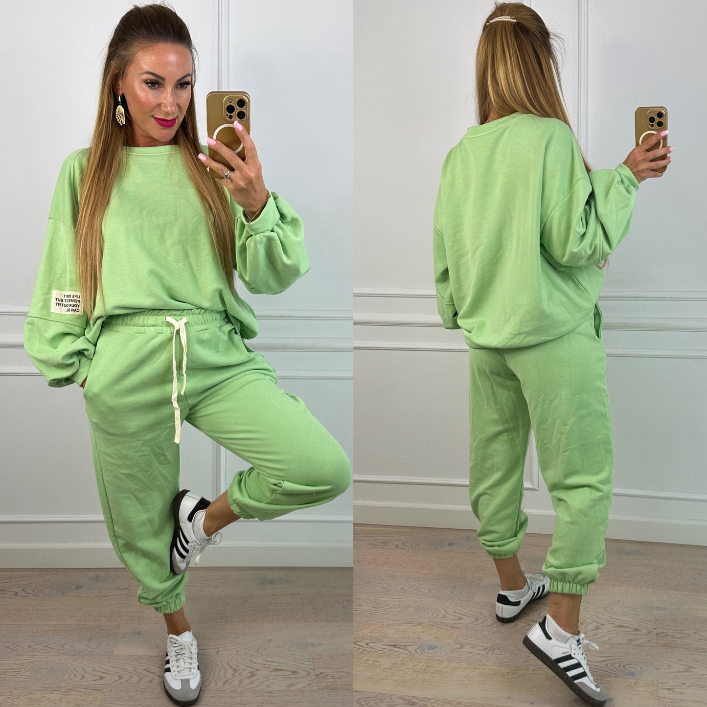 Komplet sportowy AZARA / MIĘTOWY