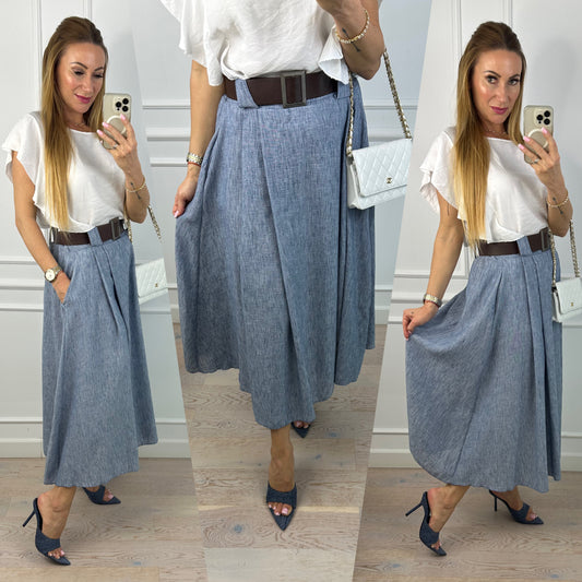 Spódnica FILIPA / NIEBIESKA