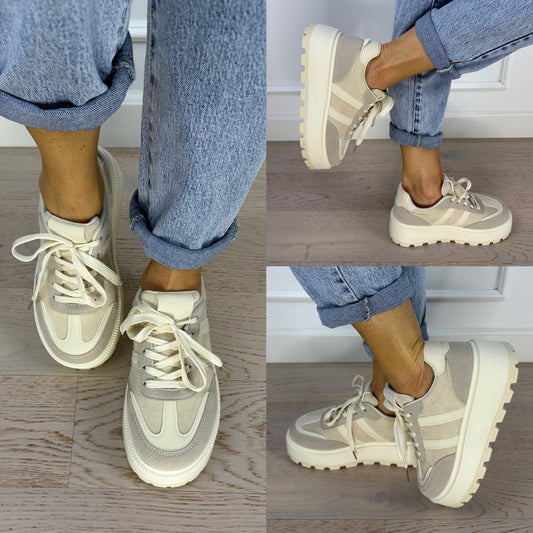 Buty sportowe BOWEY / BEIGE