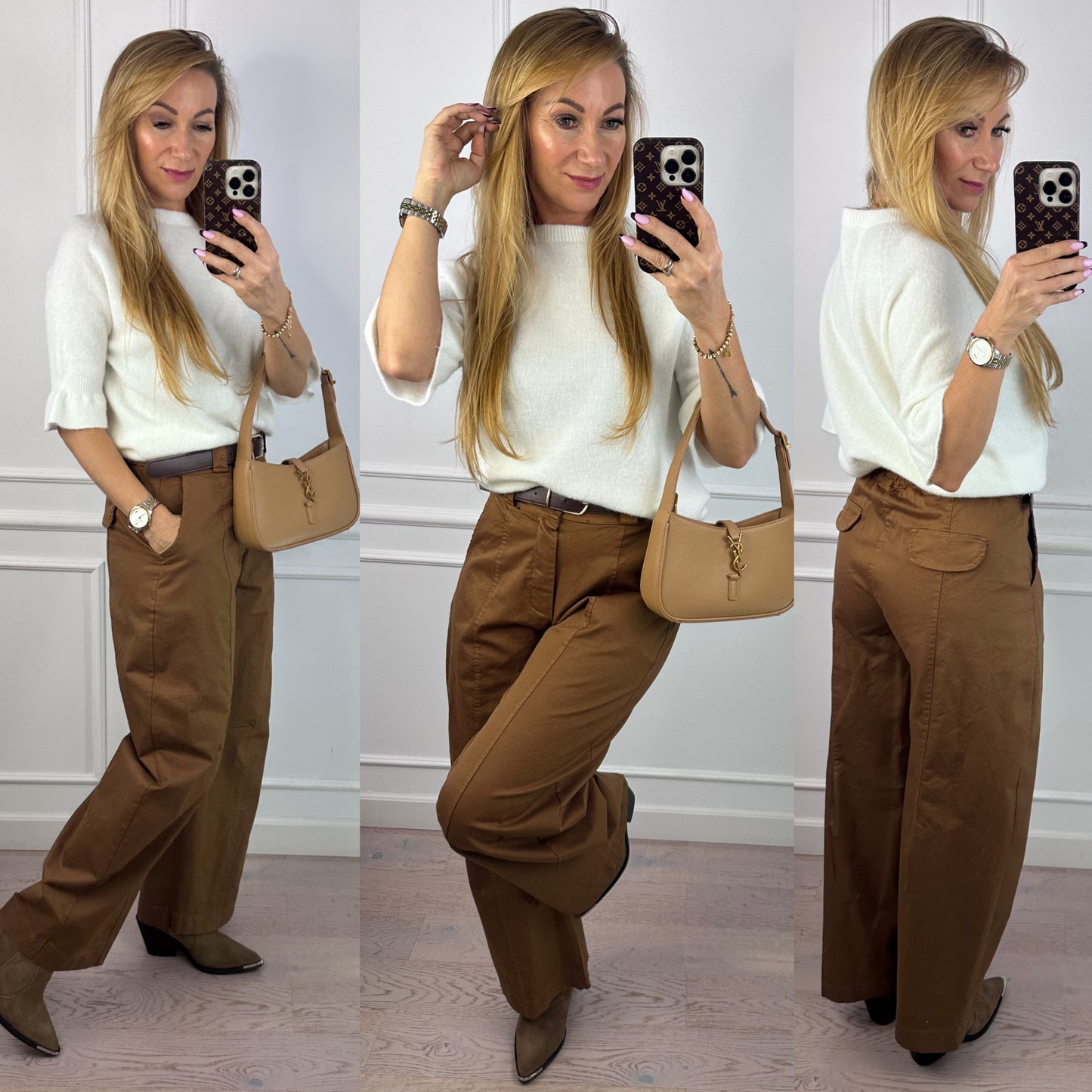 Sweter LAURE / ŚMIETANKOWY