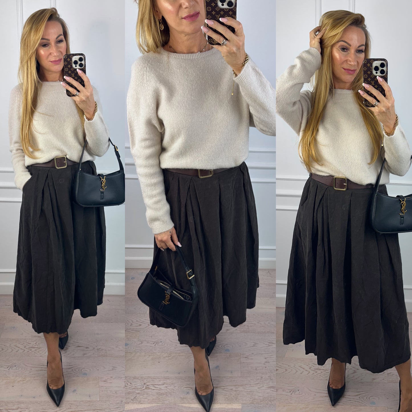 Sweter z alpaką FRANCES / JASNOBEŻOWY