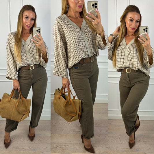 Bluzka ADINA / JASNY BEŻ