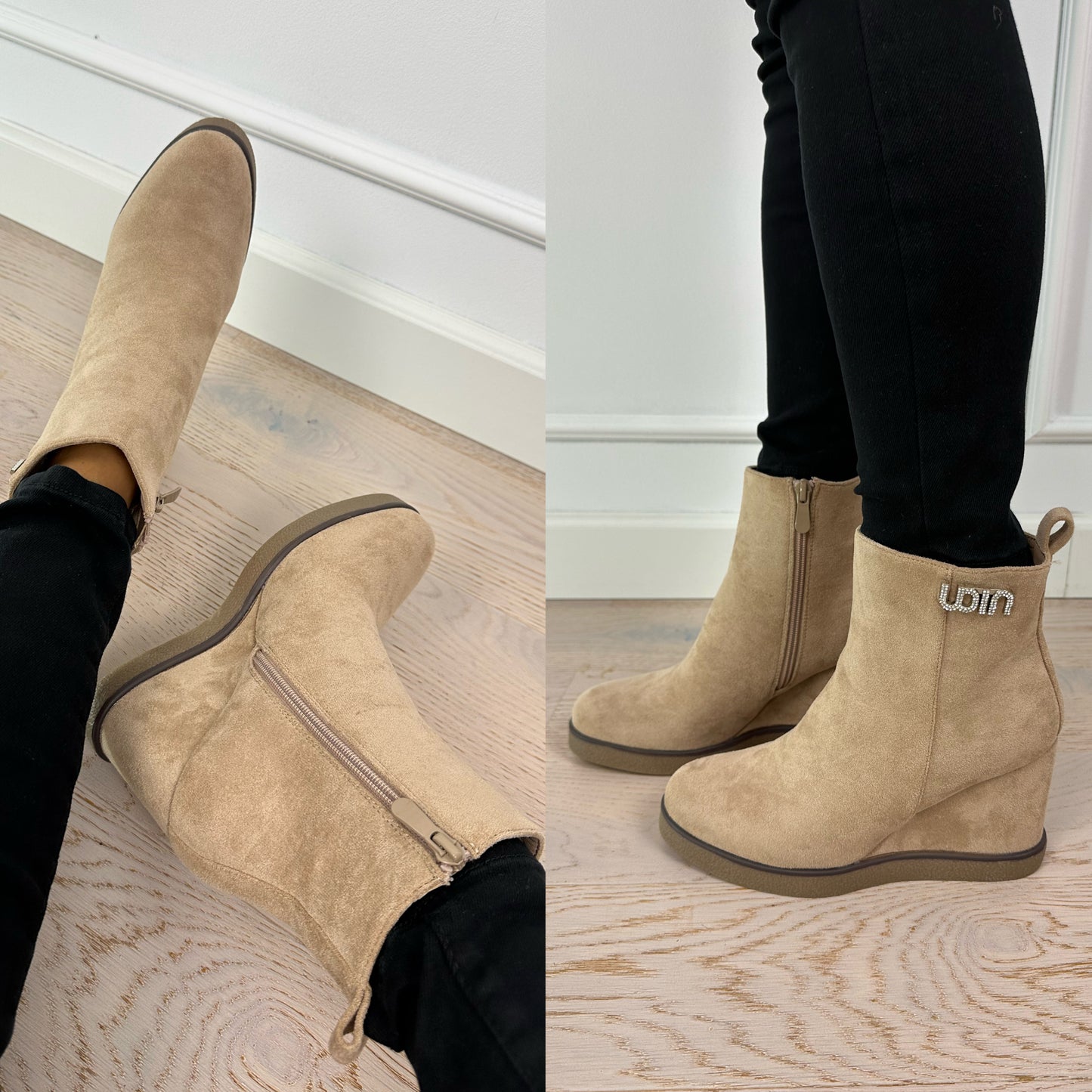Botki VOYA / KHAKI