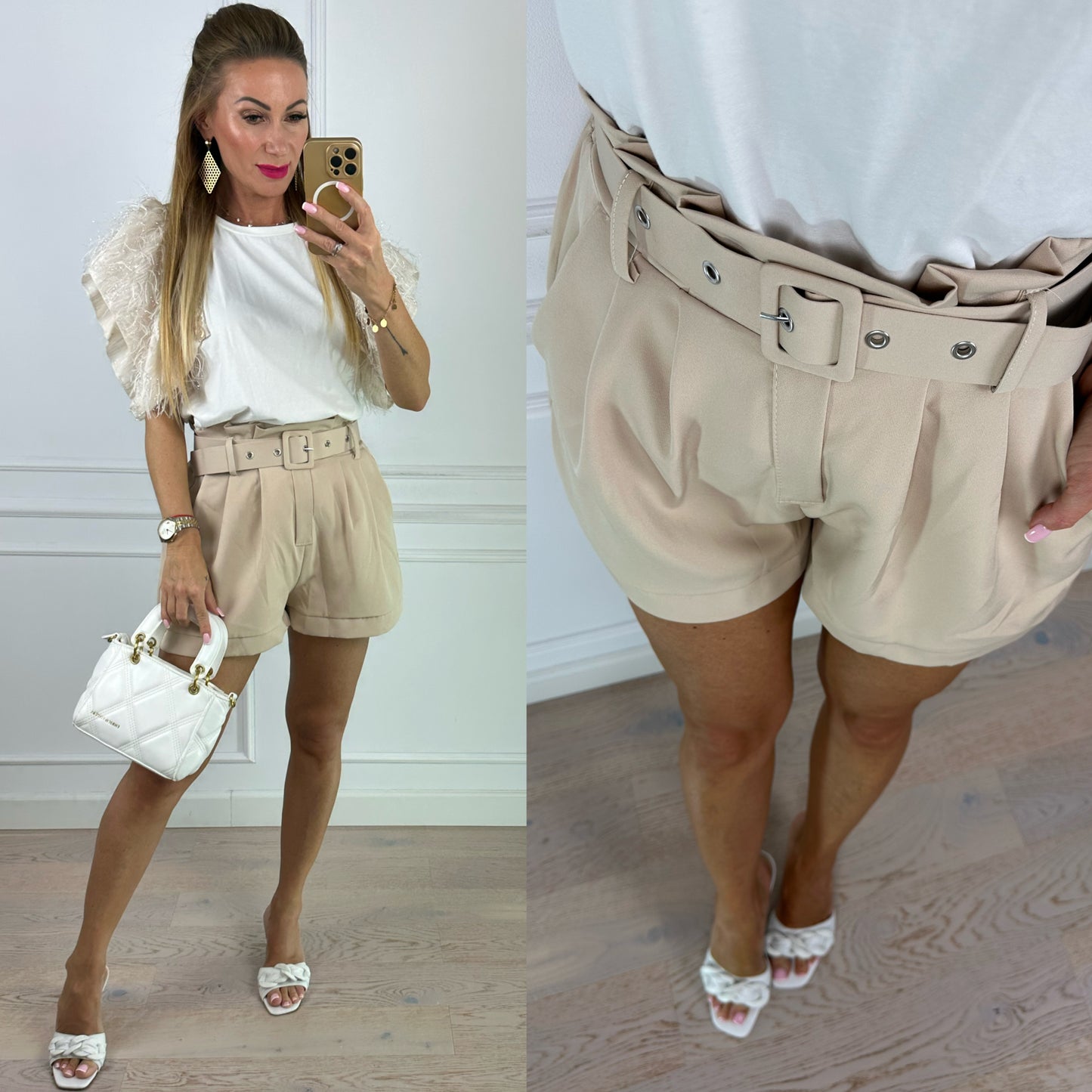 Spodenki MARCY / BEIGE