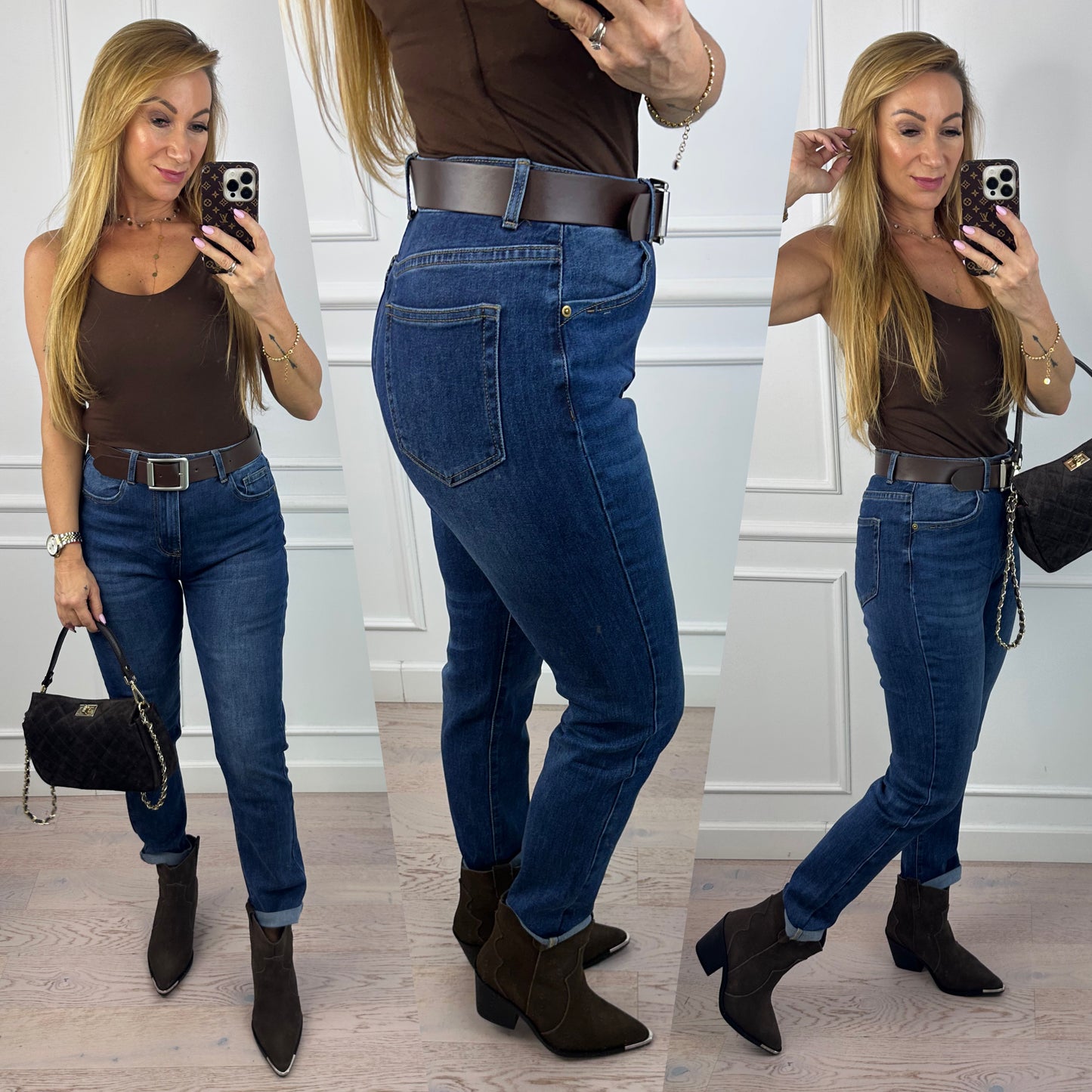 Jeansy LOOSE FIT YOTTA / GRANATOWE