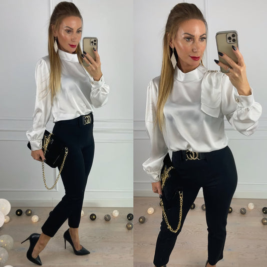 Bluzka ERDINA / ŚMIETANKOWA