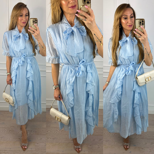 Sukienka NICOLE / NIEBIESKA