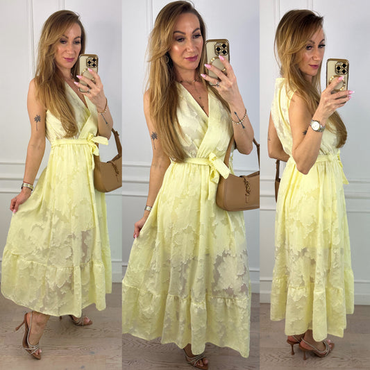 Sukienka GEORGINA / ŻÓŁTA