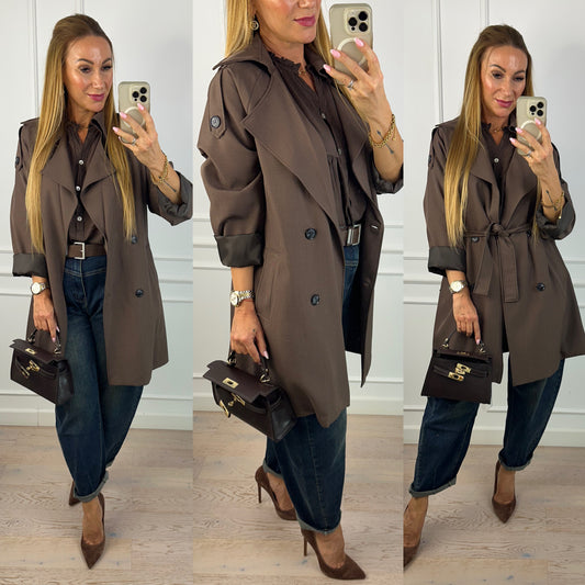 Krótki trencz DEONA / FANGO