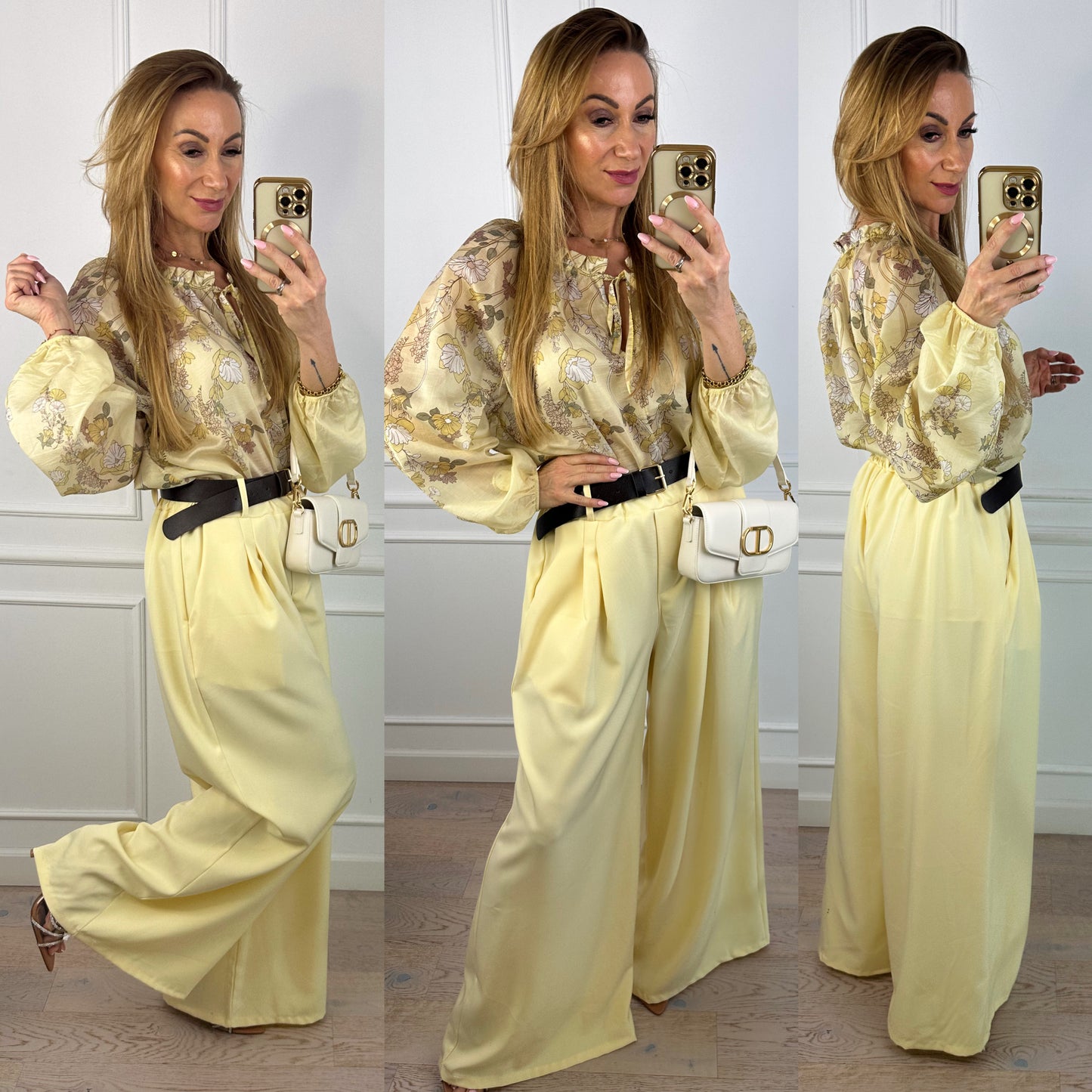 Bluzka FLORENTINE / ŻÓŁTA