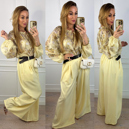 Bluzka FLORENTINE / ŻÓŁTA