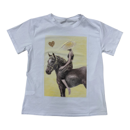 Bawełniany T-shirt FIN 24 / BIAŁY