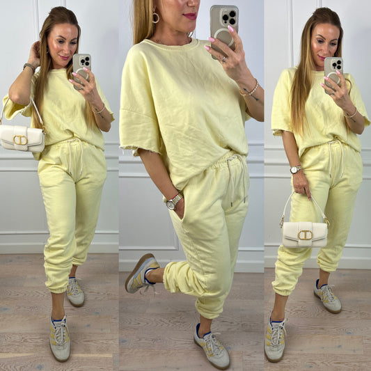 Komplet sportowy DAPHNEE / CYTRYNOWY