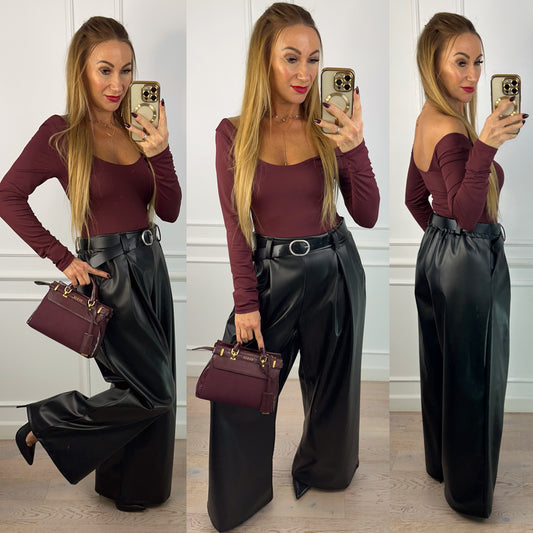 Body MAUDE / BURGUNDOWE