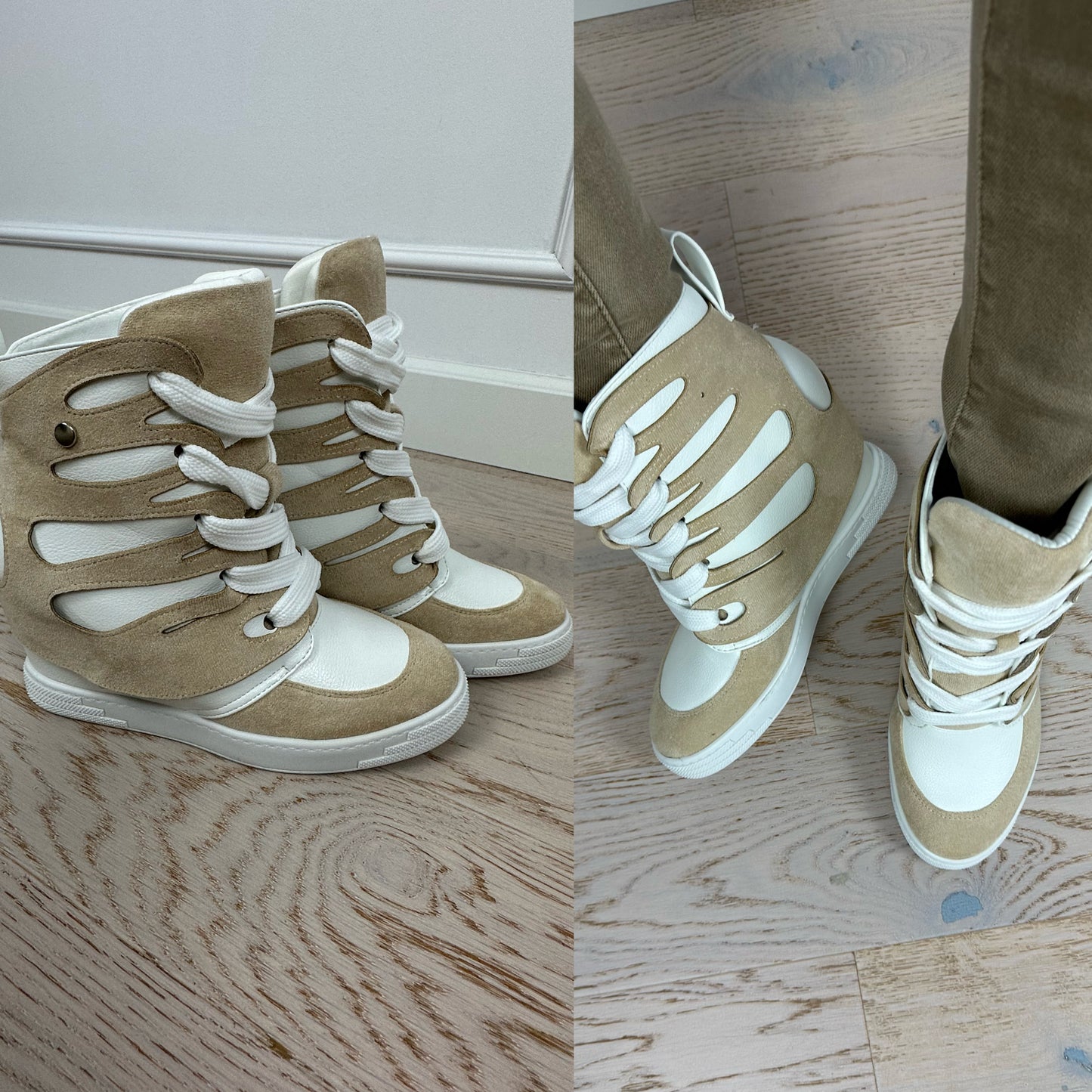 Sneakersy CHIC / BEIGE