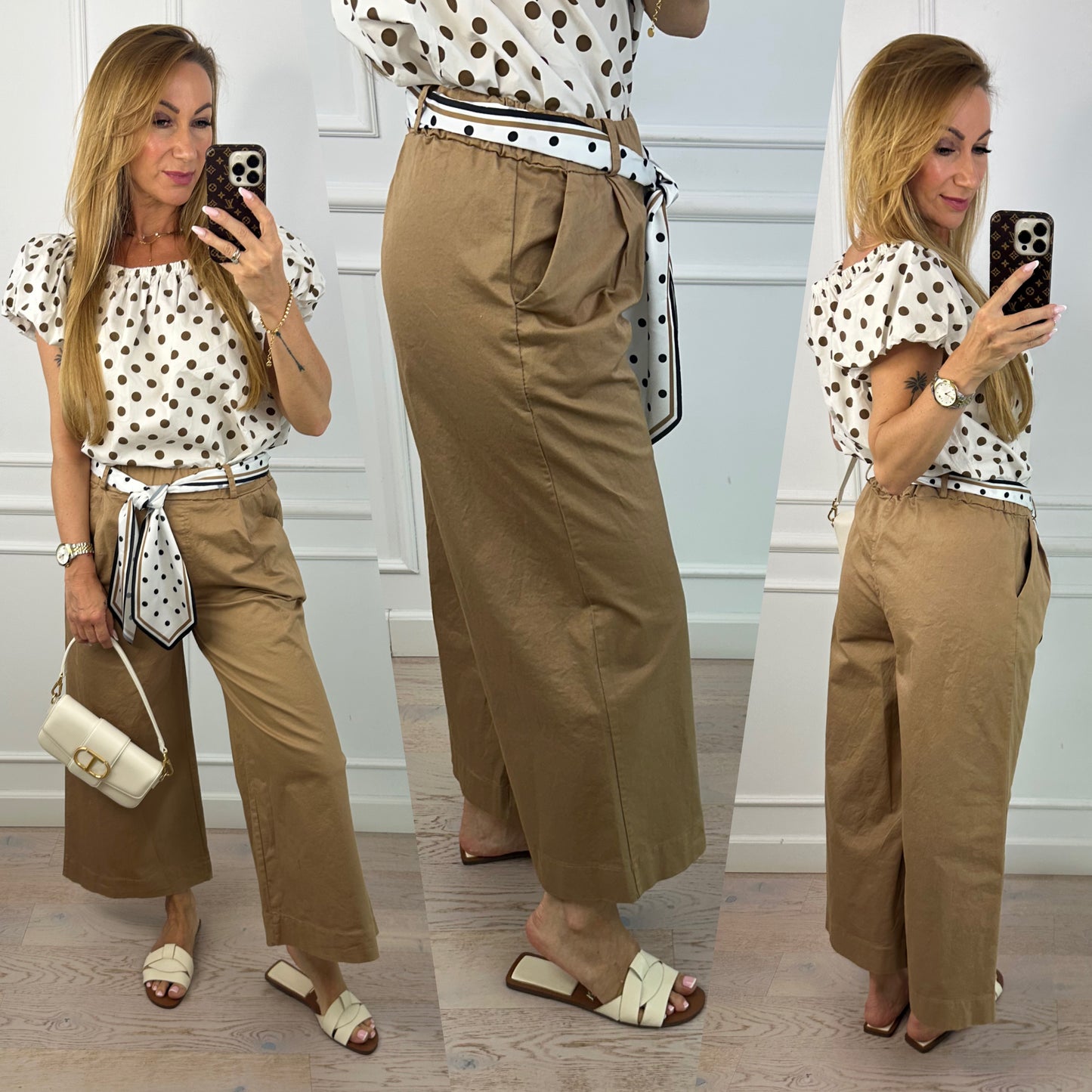 Spodnie typu CULOTTE LARAT / CAMEL