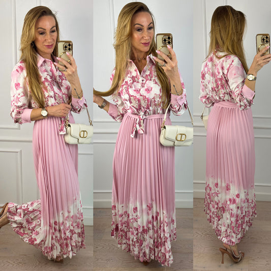 Sukienka LUDOVICA / RÓŻOWA