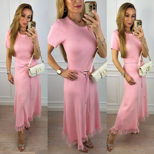 Sukienka ILESHA / RÓŻOWA