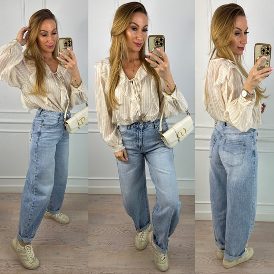 Bluzka COLETTE / BEŻOWA