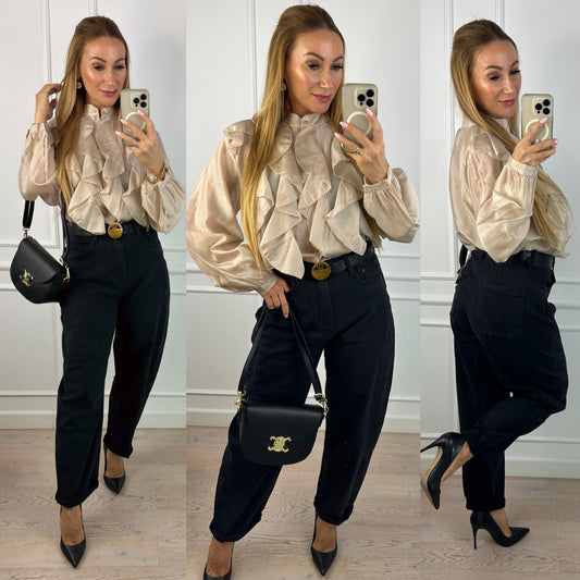 Koszula BARIGA / BEŻOWA