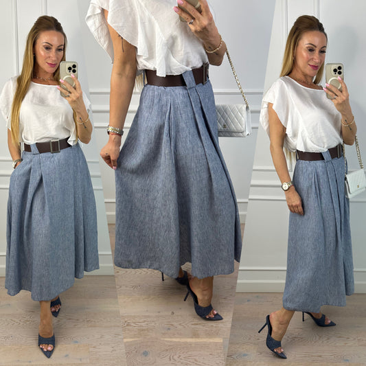 Spódnica FILIPA / NIEBIESKA