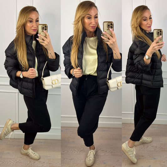 Kurtka puchowa KAULLA / CZARNA