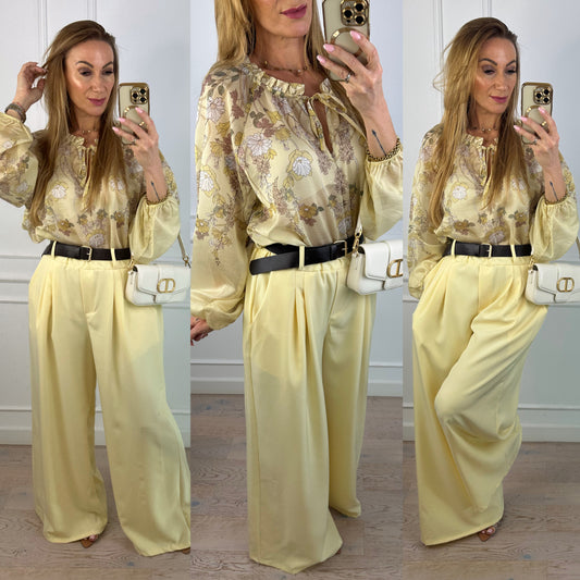 Bluzka FLORENTINE / ŻÓŁTA