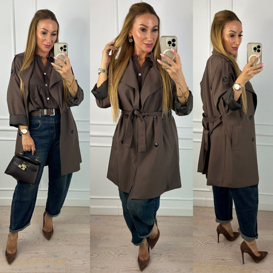 Krótki trencz DEONA / FANGO