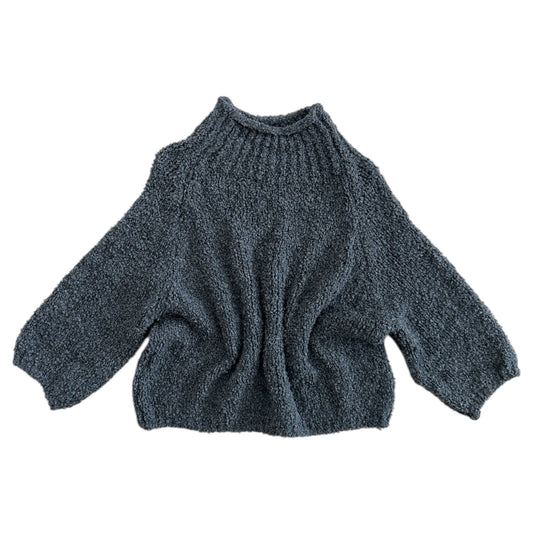 Sweter LUCY / STALOWY