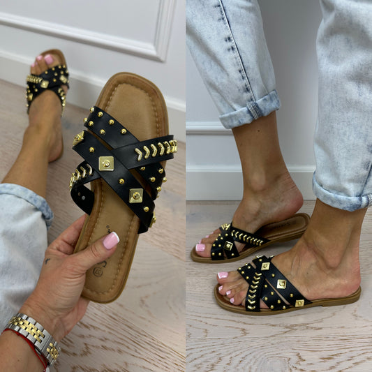 Klapki CLOE / BLACK