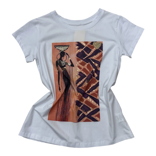 Bawełniany T-shirt FIA 15. / BIAŁY