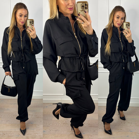 Komplet SELBY / CZARNY