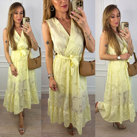 Sukienka GEORGINA / ŻÓŁTA