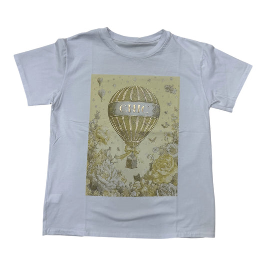 Bawełniany T-shirt FIN 25 / BIAŁY