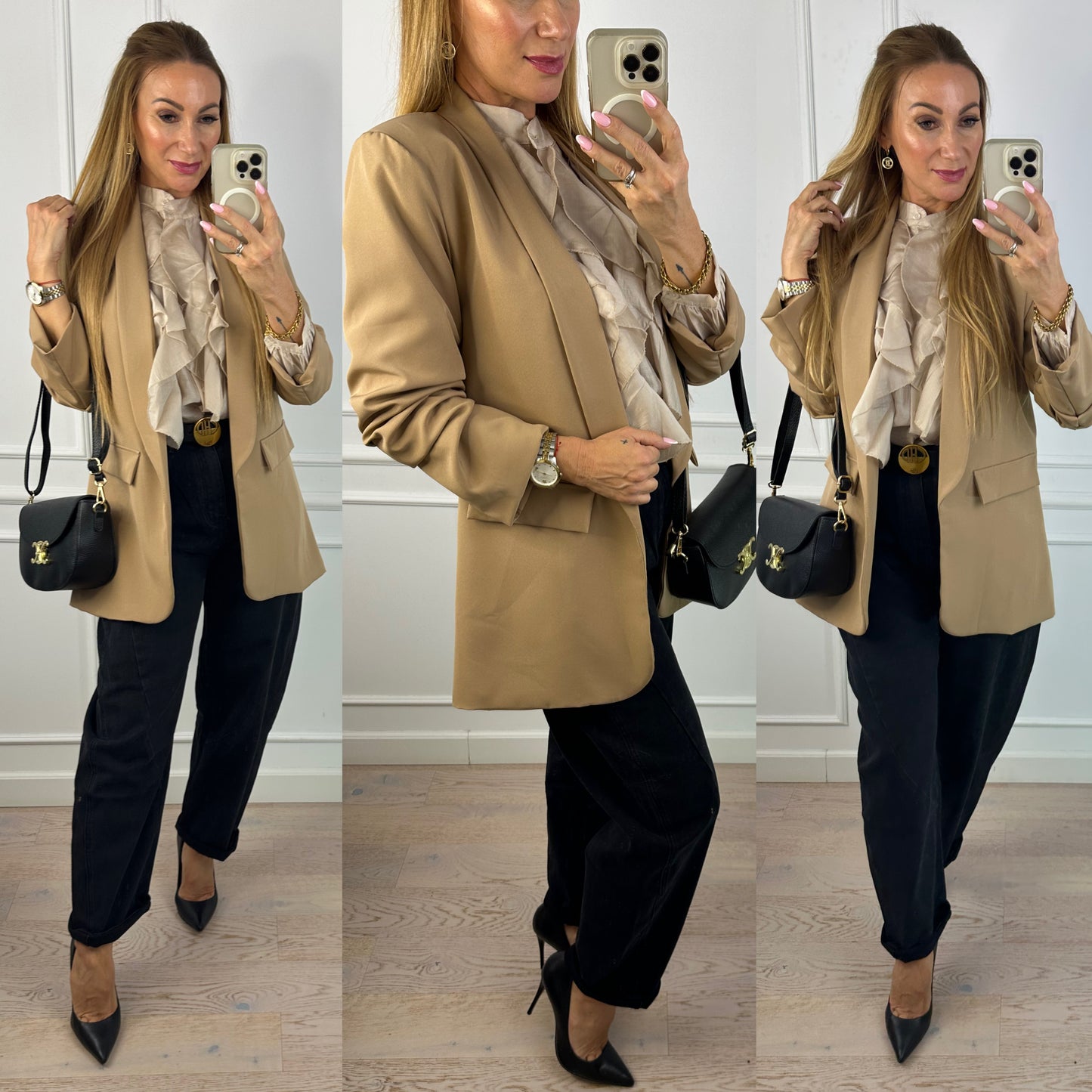 Marynarka INGRID / CAMEL