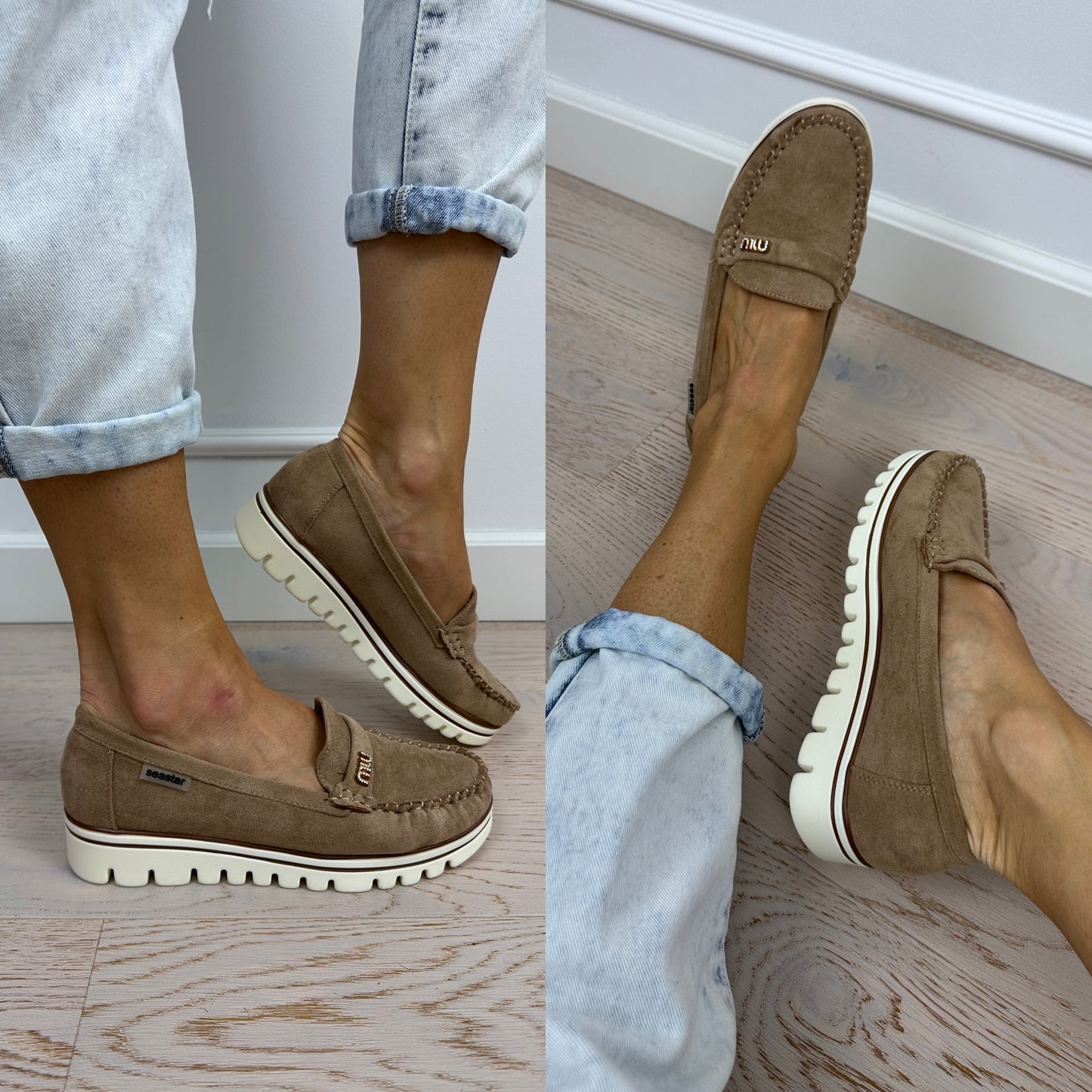 Espadryle SONNY / KHAKI