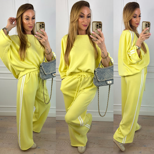 Komplet sportowy ANGELO / ŻÓŁTY